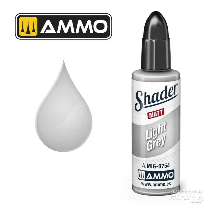 MATT SHADER Light Gray Acrylverf 