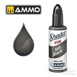 MATT SHADER Ash Black Acrylverf 