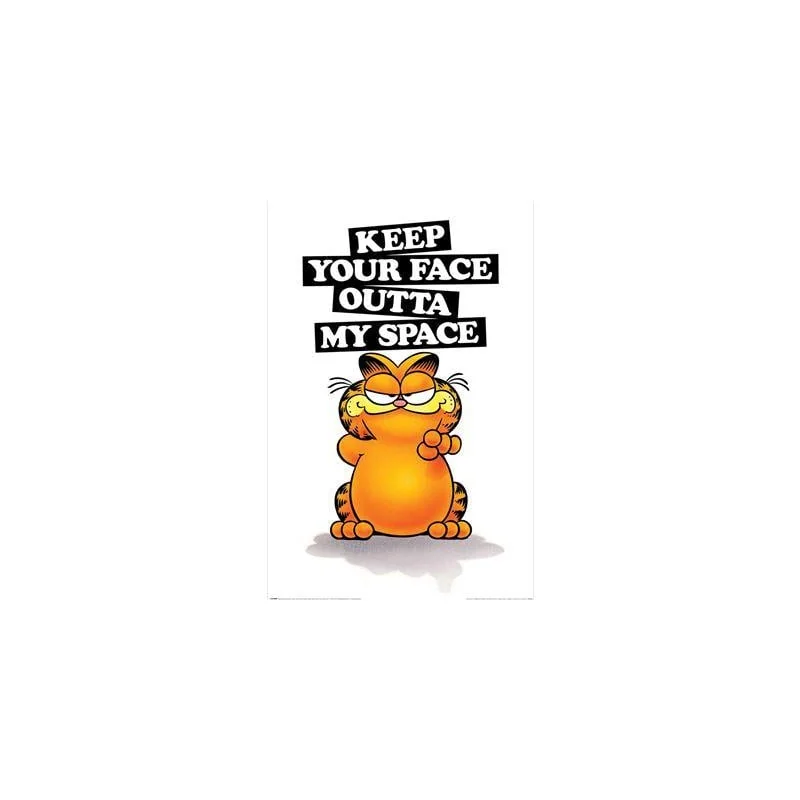 GARFIELD - Keep Your Face - Poster 61 x 92cm 