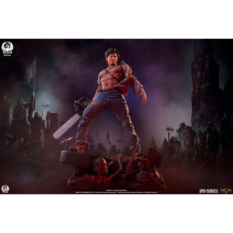 Army of Darkness figure Premier Series 1/4 Ash Deluxe Edition 53 cm