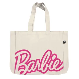 BARBIE - Logo - Canvas Tote Bag - 46x40.5x10cm Tas 