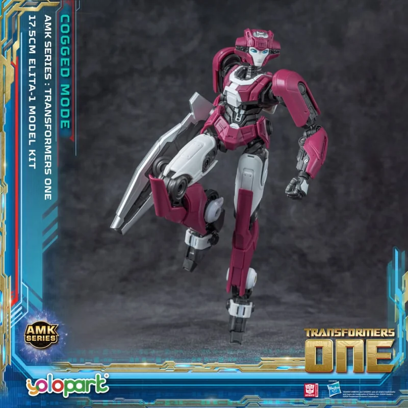 Transformers 8 figure Plastic Model Kit AMK Series Elita-1