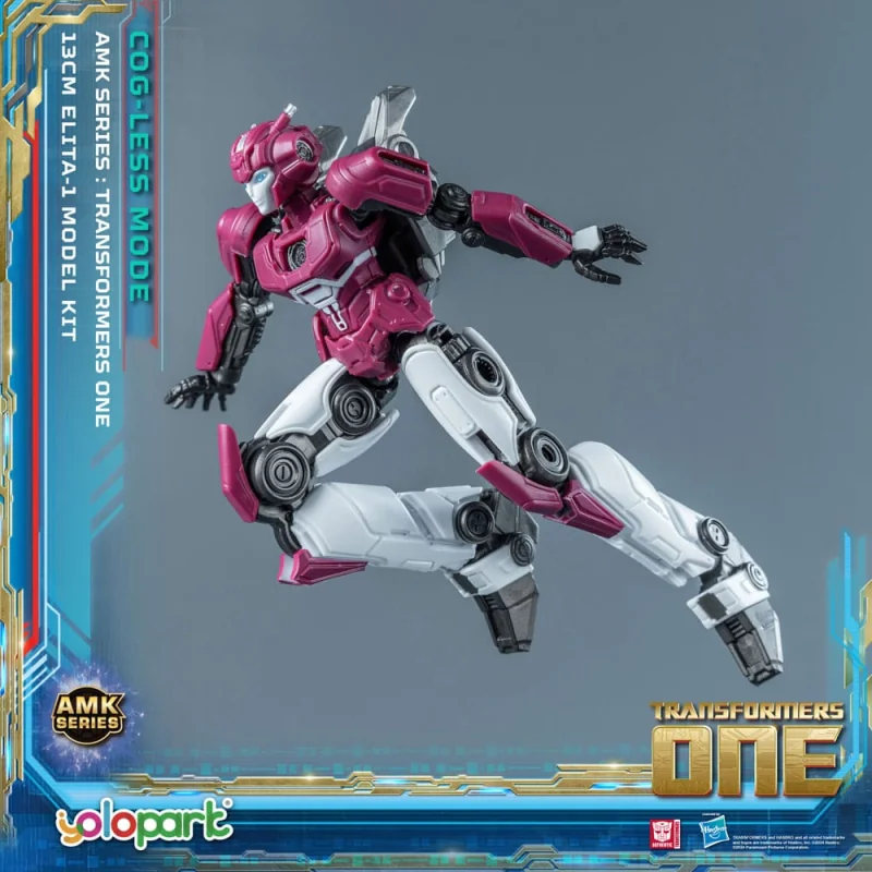 Transformers 8 One figure Plastic Model Kit AMK Mini Series Elita-1 Schaalmodellen