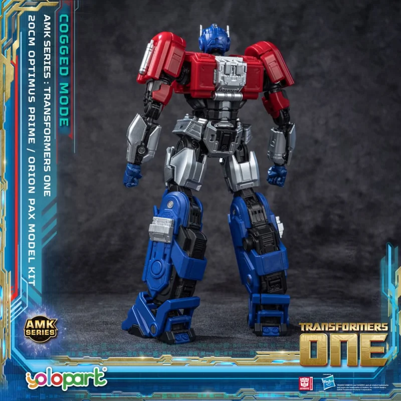 Transformers 8 figure Plastic Model Kit AMK Series Orion Pax yolopark