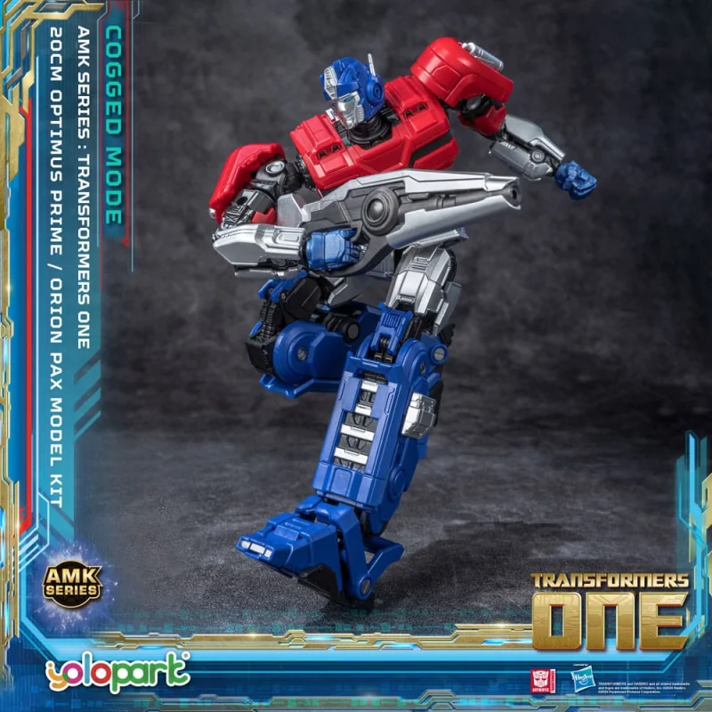 Transformers 8 figure Plastic Model Kit AMK Series Orion Pax