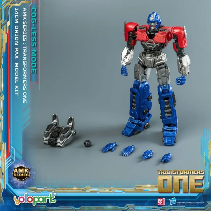 Transformers 8 One figure Plastic Model Kit AMK Mini Series Orion Pax Schaalmodellen