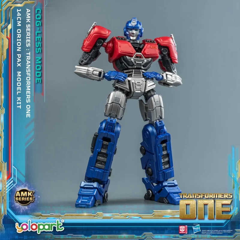 Transformers 8 One figure Plastic Model Kit AMK Mini Series Orion Pax