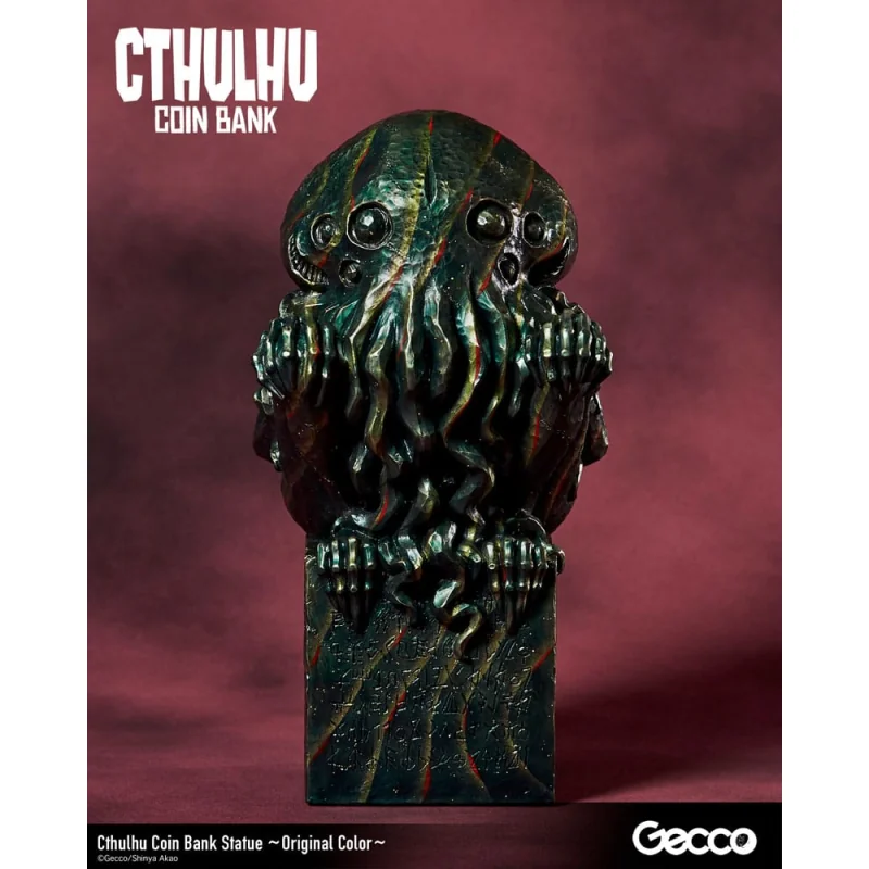 HP Lovecraft Cthulhu Mythos Cthulhu money box (Original Color) 24 cm Beeldjes 