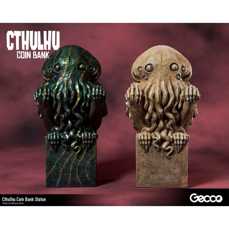 HP Lovecraft Cthulhu Mythos Cthulhu money box (Original Color) 24 cm Beeldjes