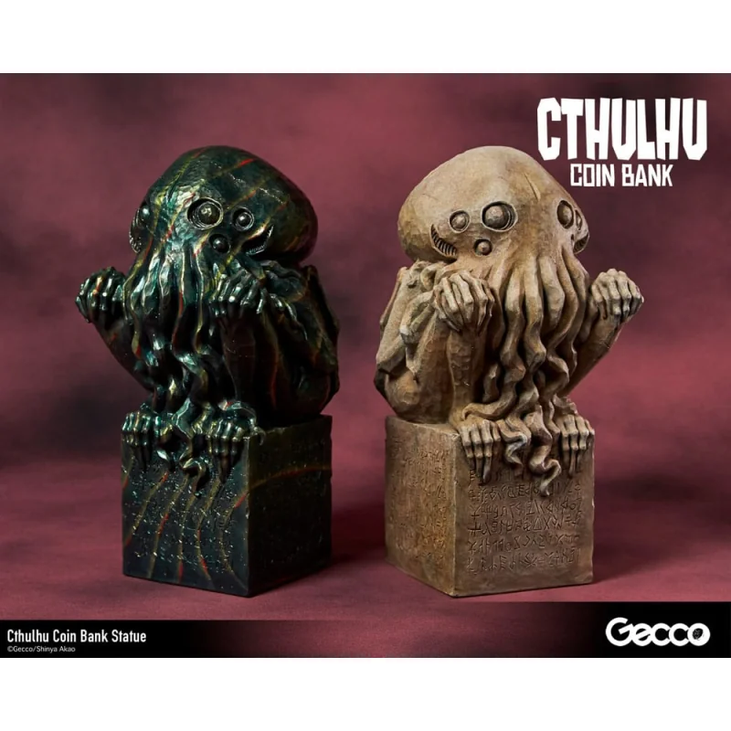 HP Lovecraft Cthulhu Mythos Cthulhu money box (Original Color) 24 cm Gecco