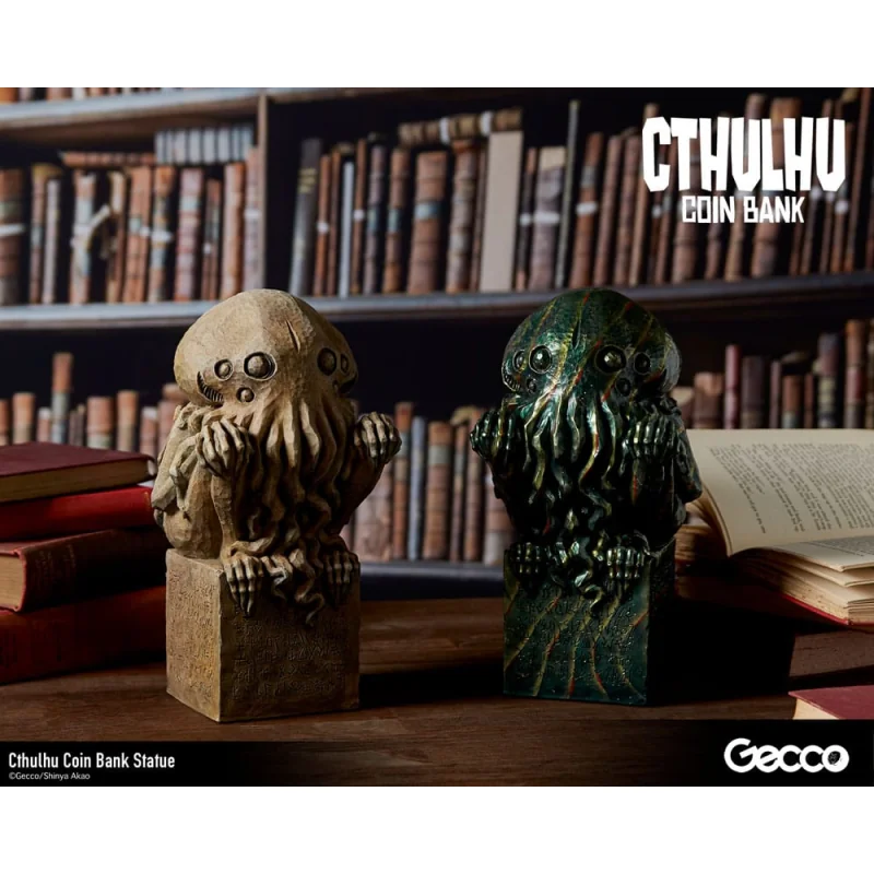 GEC46731GCA HP Lovecraft Cthulhu Mythos Cthulhu money box (Original Color) 24 cm