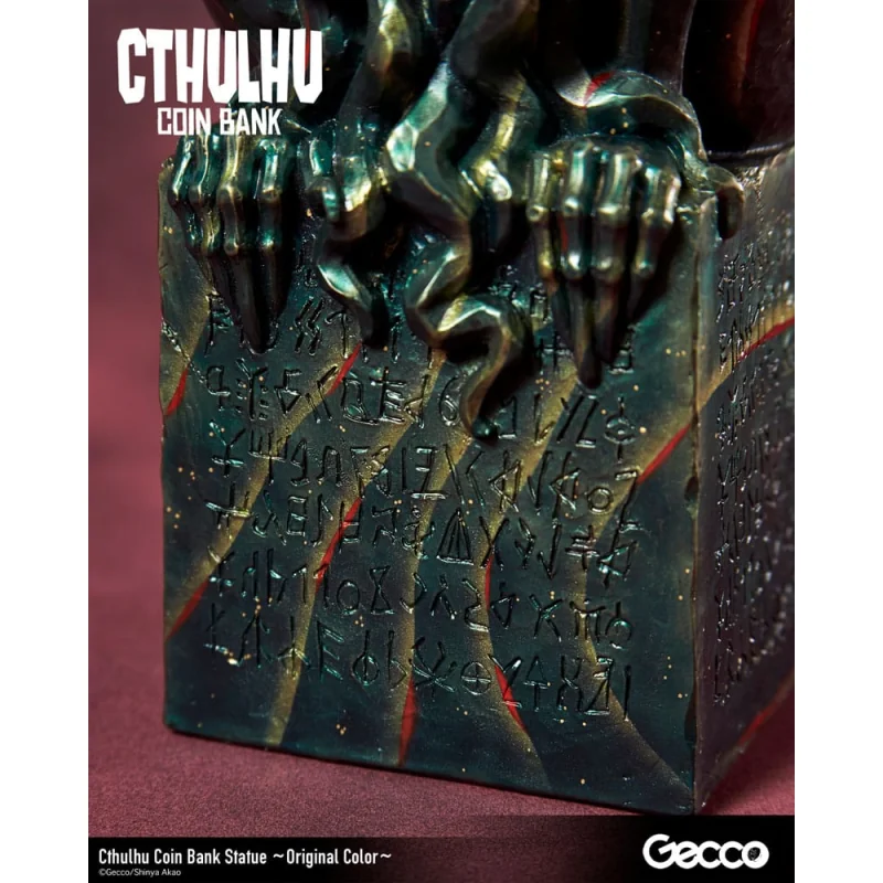 HP Lovecraft Cthulhu Mythos Cthulhu money box (Original Color) 24 cm