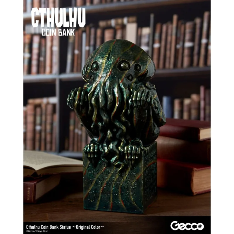 HP Lovecraft Cthulhu Mythos Cthulhu money box (Original Color) 24 cm