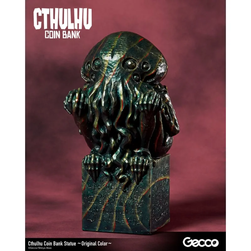 HP Lovecraft Cthulhu Mythos Cthulhu money box (Original Color) 24 cm