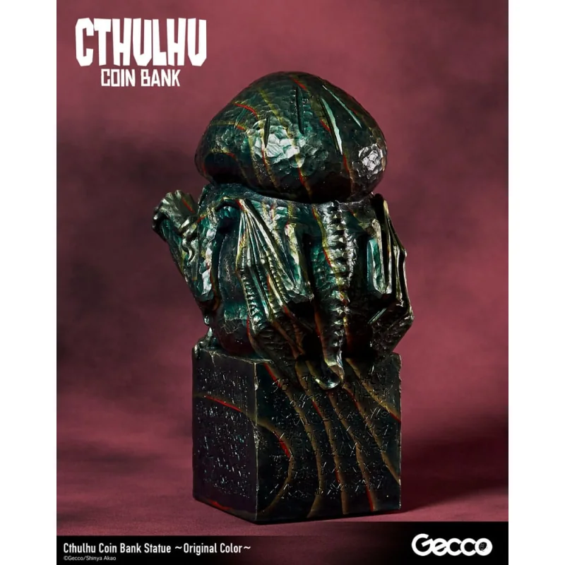 HP Lovecraft Cthulhu Mythos Cthulhu money box (Original Color) 24 cm