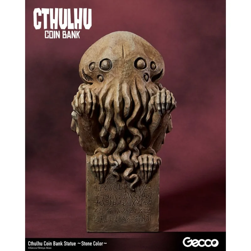 HP Lovecraft Cthulhu Mythos Cthulhu money box (Stone Color) 24 cm Beeldjes 