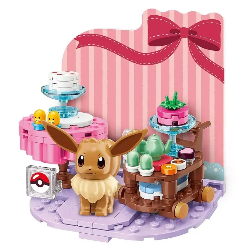 POKEMON - KEEPPLEY BLOCK - Eevee Sweet Moment Constructiespellen