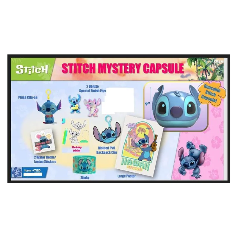 Lilo & Stitch - Stitch Jumbo Mystery Capsule Gift Set Speelset