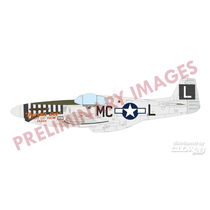 P-51B/C Mustang w/ dorsal fin EDUARD-PROFIPACK Eduard