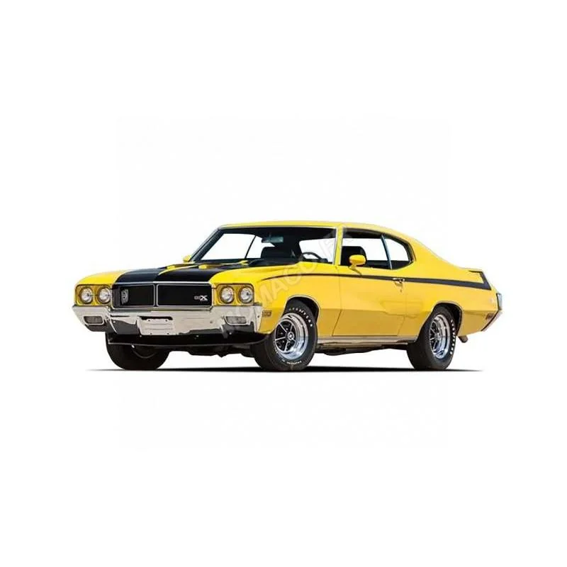 BUICK GSX 1970 JAUNE Miniatuur 