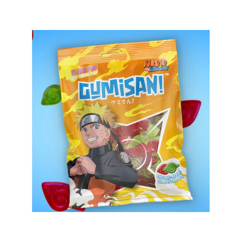 NARUTO SHIPPUDEN - Gumisan 'Gummy Candy' - 180g 