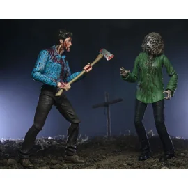 Evil Dead pack 2 Ultimate Bloody Ash & Cheryl Williams figurines 18 cm Figuurtje 