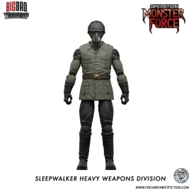 Operation: Monster Force action figure 1/12 Sleepwalker Heavy Weapons Division 15 cm Figuurtje 