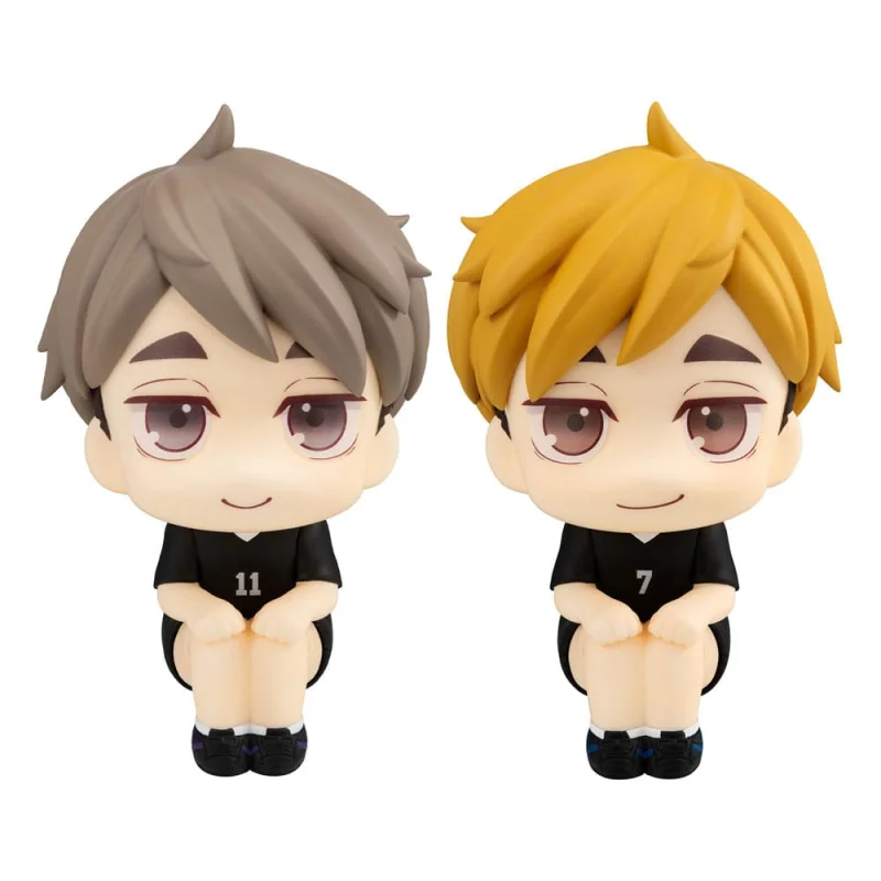 Haikyu!! PVC statuette Look Up Atsumu Miya & Osamu Miya Uniform Ver. 11cm (with gift) Figuurtje 