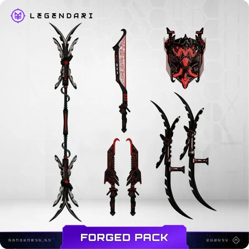 Legendari accessories Forged Weapons Pack Figuurtje 