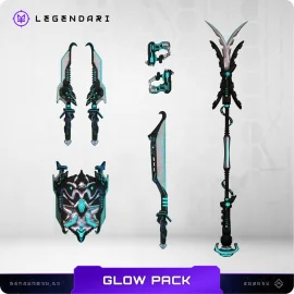 Legendari accessories Glow Weapons Pack Figuurtje 