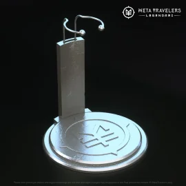 Legendari Figure Base with MetaTravelers Logo Figuurtje 