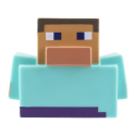 MINECRAFT - Steve - Bath Toy Figuren