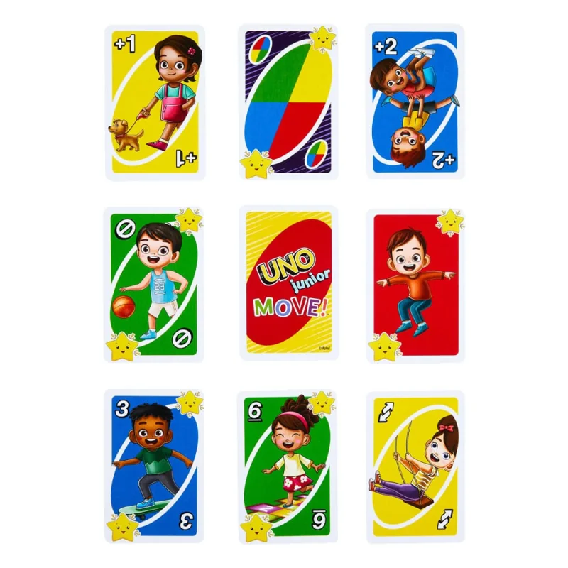 UNO Junior Move! Card Games Mattel