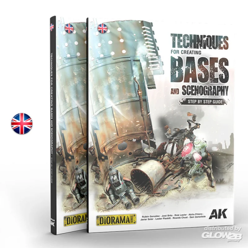 Techniques for creating bases and scenography – English Boek 