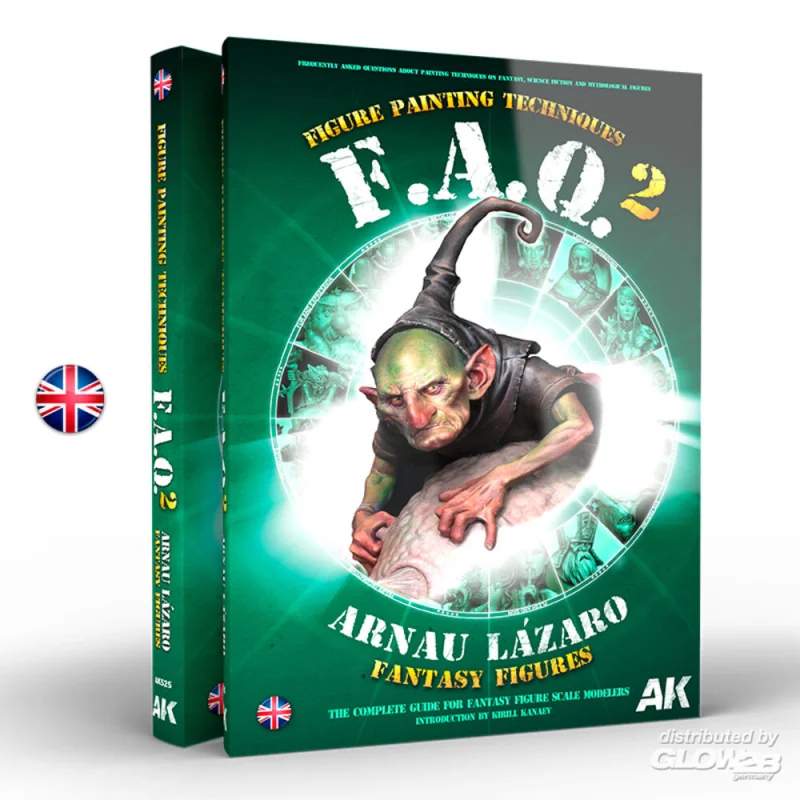 FAQ 2 FANTASY FIGURES PAINTING TECHNIQUES by Arnau Lázaro - English Boek 