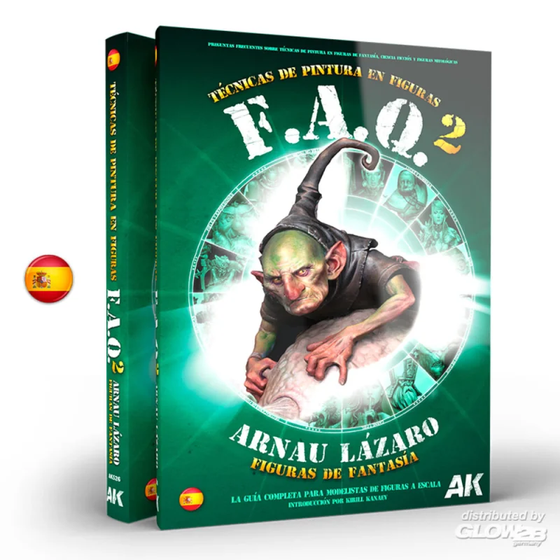 FAQ 2 FANTASY FIGURES PAINTING TECHNIQUES by Arnau Lázaro - Spanish Boek 