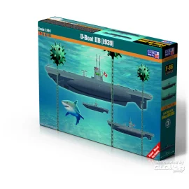 U-Boat Type IIB 1/144 German decals Schaalmodel 