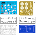 US SOLDIERS WITH WLA MOTORCYCLES This kit features US soldiers with WLA motorcycles, providing a detailed representation of thes