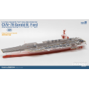 Clear Painted Colorful US Navy Gerald R. Ford-class aircraft carrier- USS Gerald R. Ford CVN-78 Schaalmodel 