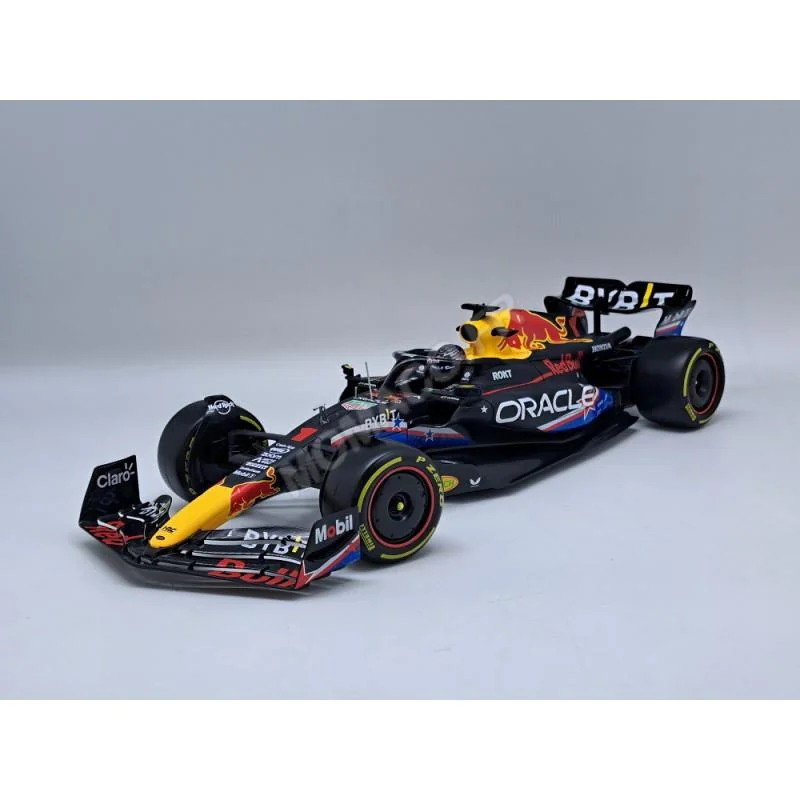 RED BULL F1 RB19 TEAM ORACLE RED BULL RACING 1 MAX VERSTAPPEN GRAND PRIX AUSTIN 2023 1ST Miniatuur 