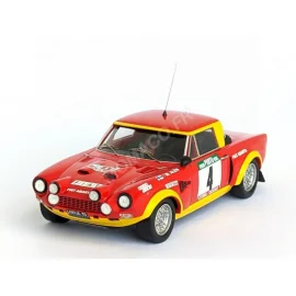 FIAT 124 ABARTH RALLYE 4 MARKKU ALEN/ILKKA KIVIMÄKI RALLYE DU PORTUGAL 1975 1ST Miniatuur 