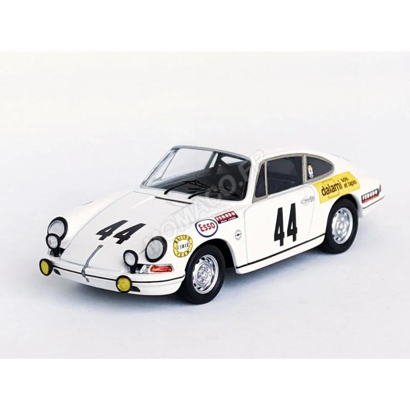 PORSCHE 911 T/R 44 CLAUDE LAURENT/JACQUES MARCHE 24H OF LE MANS 1969 Miniatuur 