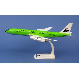 Braniff International Boeing 707-320 -' Solid lime green N7097 Miniatuur 