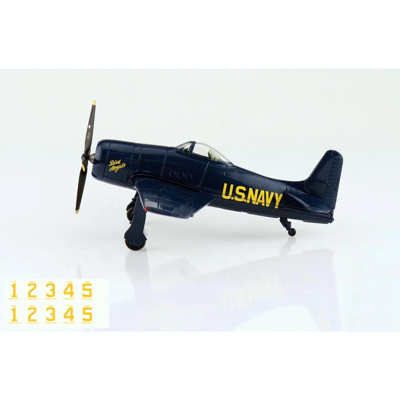 F8F-1B Blue Angels US Navy 1946 season Vliegtuigminiatuur