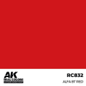 AK INTERACTIVE: Real Colors Alfa BT Red 17 ml, Acrylverf voor modelbouw