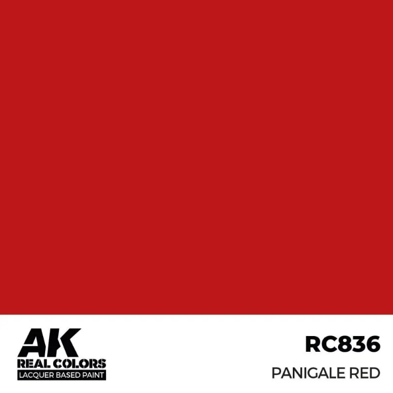 AK INTERACTIVE: Real Colors Panigale Red 17 ml. Acrylverf voor modelbouw