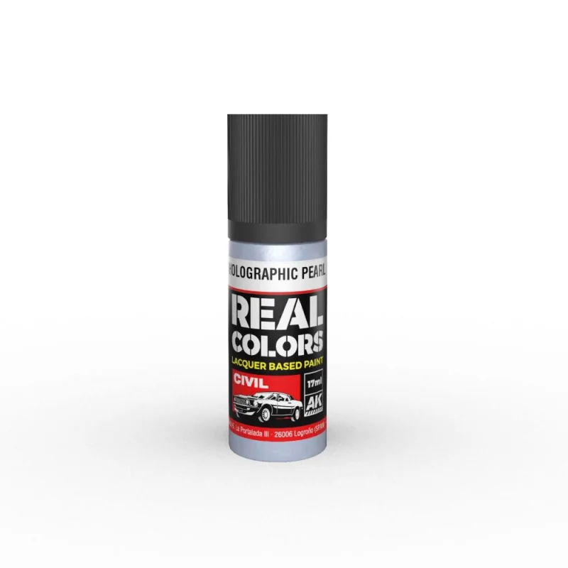 AK INTERACTIVE: Real Colors Holographic Pearl 17 ml. Acrylverf 