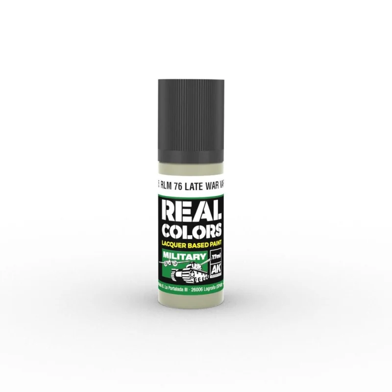 AK INTERACTIVE: Real Colors RLM 76 Late War Variation 17 ml. Acrylverf 