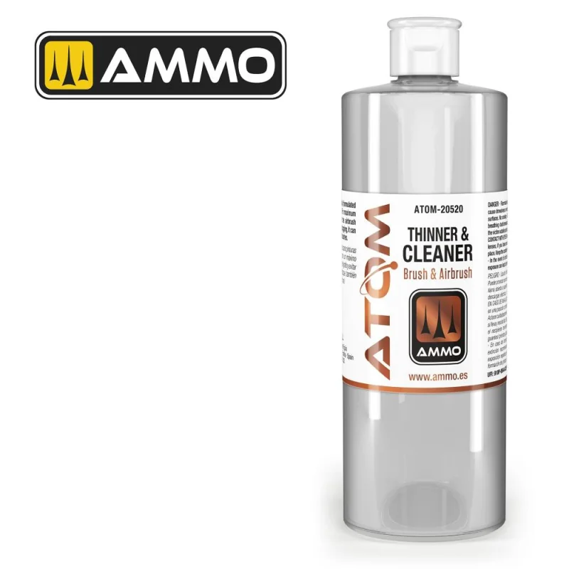 Ammo of Mig ATOM Thinner and Cleaner (400ml) 