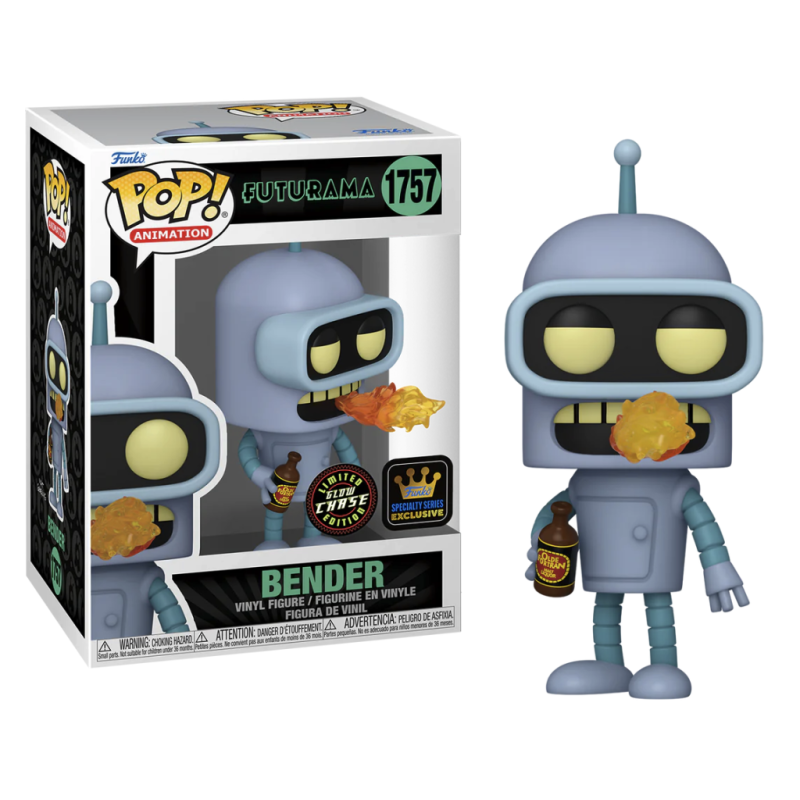 FUTURAMA - POP TV N° 1757 - Bender with Chase (GW) Pop figuren